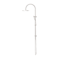MECCA TWIN SHOWER WITH AIR SHOWER BRUSHED NICKEL