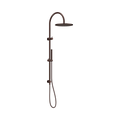 Mecca Twin Shower With Slim Hand Shower Rome Bronze
