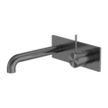 MECCA WALL BASIN/BATH MIXER HANDLE UP 160/185/230MM GM (NR221907B160/185/230 GM) GUN METAL