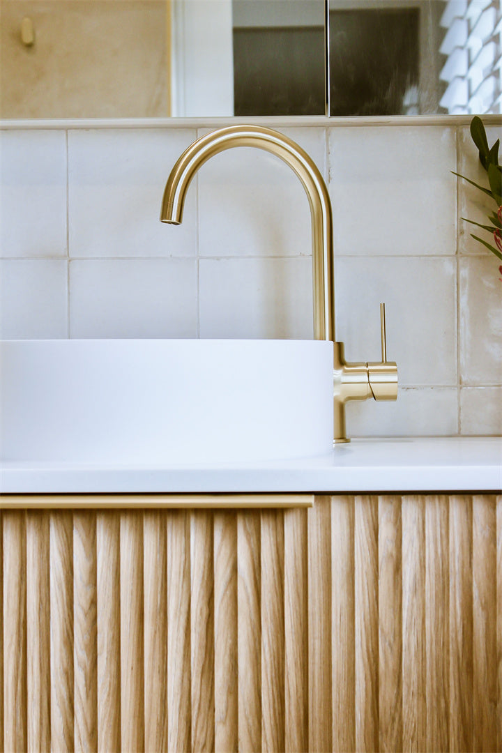 MECCA KITCHEN MIXER BRUSHED GOLD