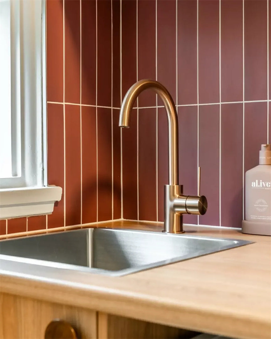 MECCA KITCHEN MIXER BRUSHED BRONZE