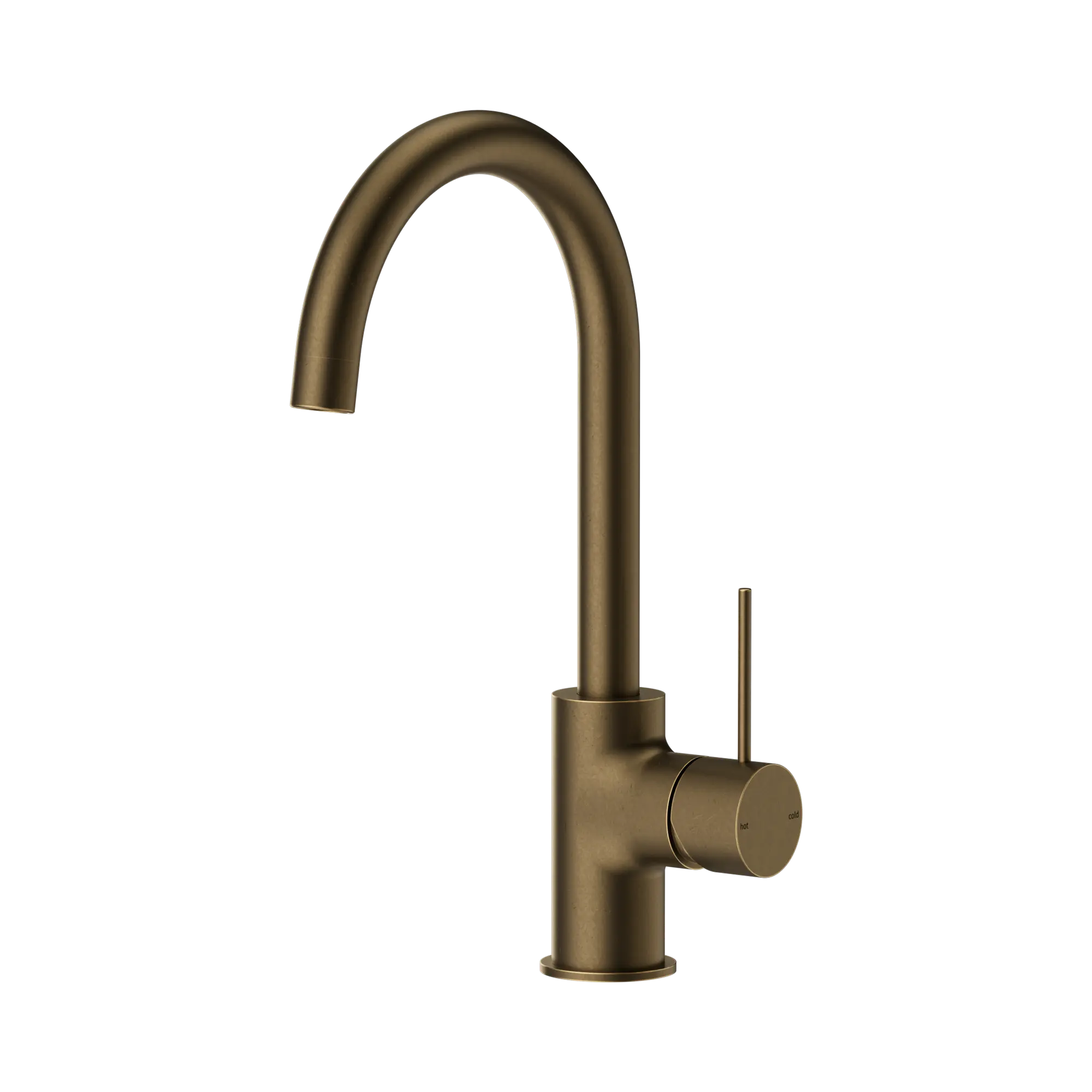 Mecca Kitchen Mixer Tumbled Antique Brass