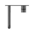 MECCA WALL BASIN/BATH MIXER 120/160/185/230/260MM GUN METAL