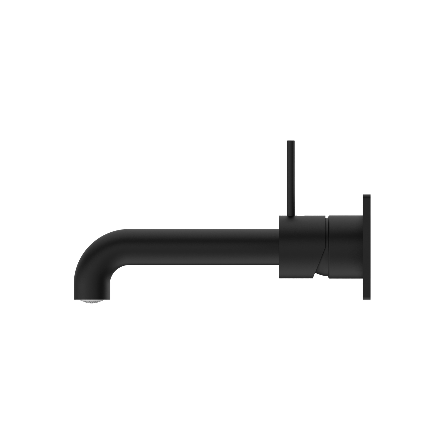 MECCA WALL BASIN/BATH MIXER HANDLE UP 230MM MB (NR221907B230 MB) MATTE BLACK