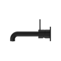 MECCA WALL BASIN/BATH MIXER HANDLE UP 120/160/185/230/260MM MATTE BLACK