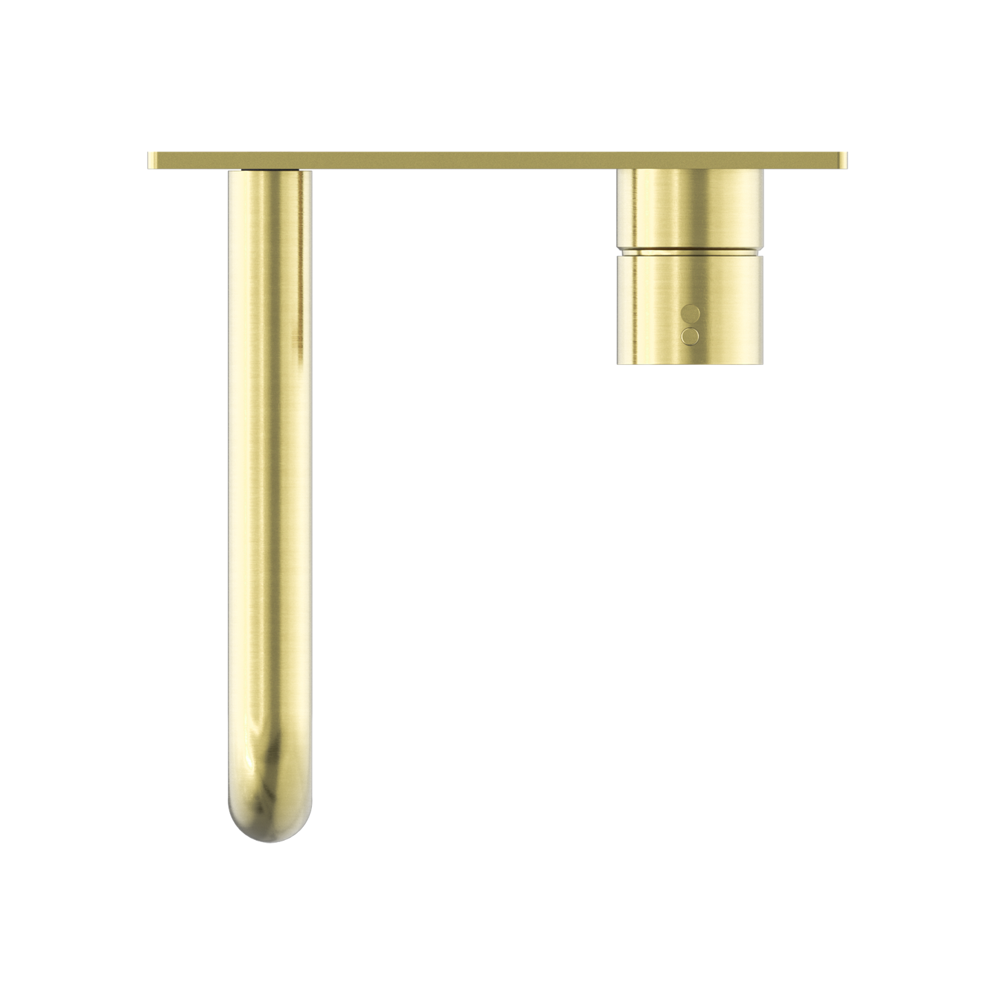 MECCA WALL BASIN/BATH MIXER HANDLE UP 185/230MM BG (NR221907B185/230 BG) BRUSHED GOLD