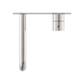 MECCA WALL BASIN/BATH MIXER HANDLE UP 120/160/185/230/260MM BRUSHED NICKEL