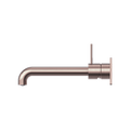 MECCA WALL BASIN/BATH MIXER HANDLE UP 120/160/185/230/260MM BRUSHED BRONZE