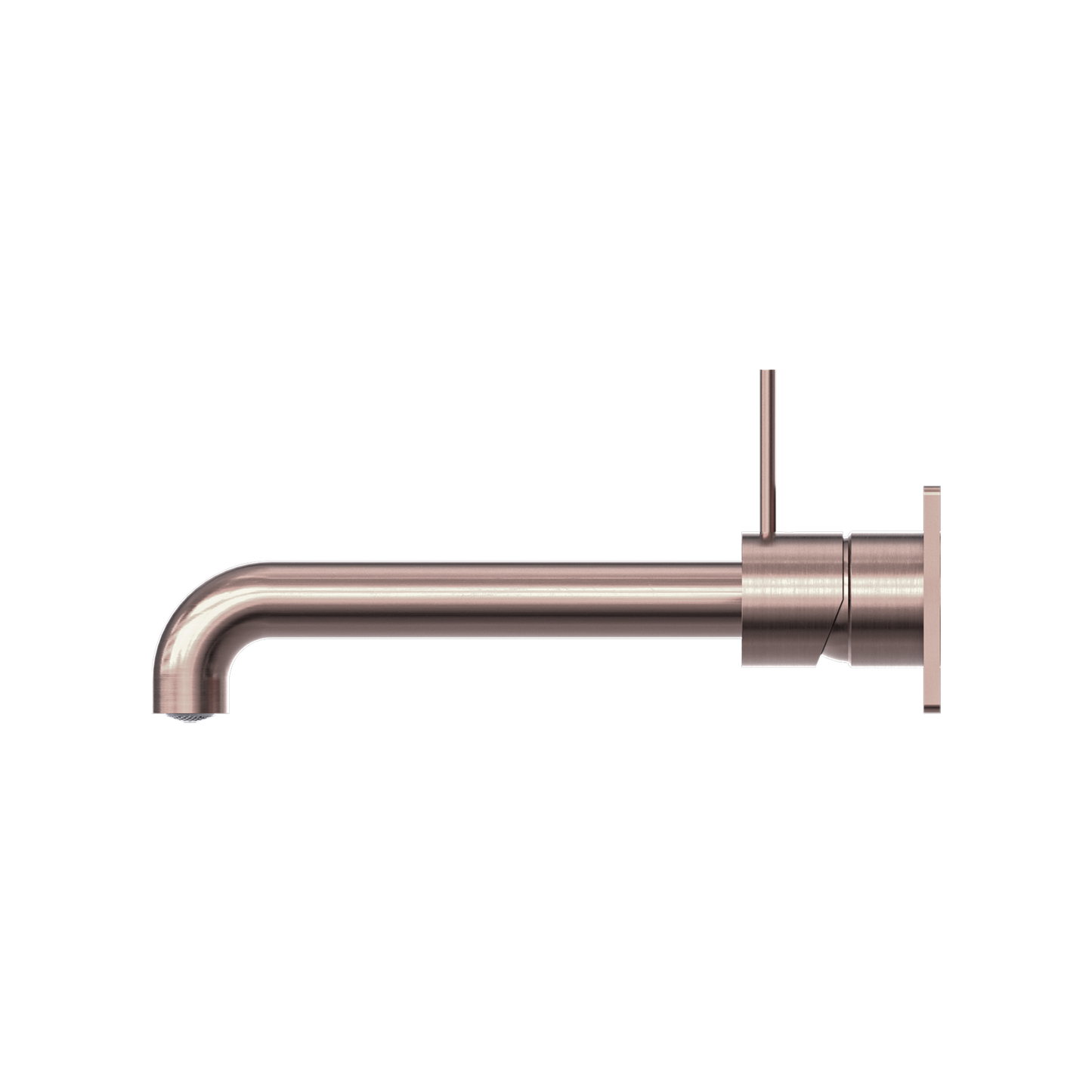 MECCA WALL BASIN/BATH MIXER HANDLE UP 185MM BZ (NR221907B185BZ) BRUSHED BRONZE
