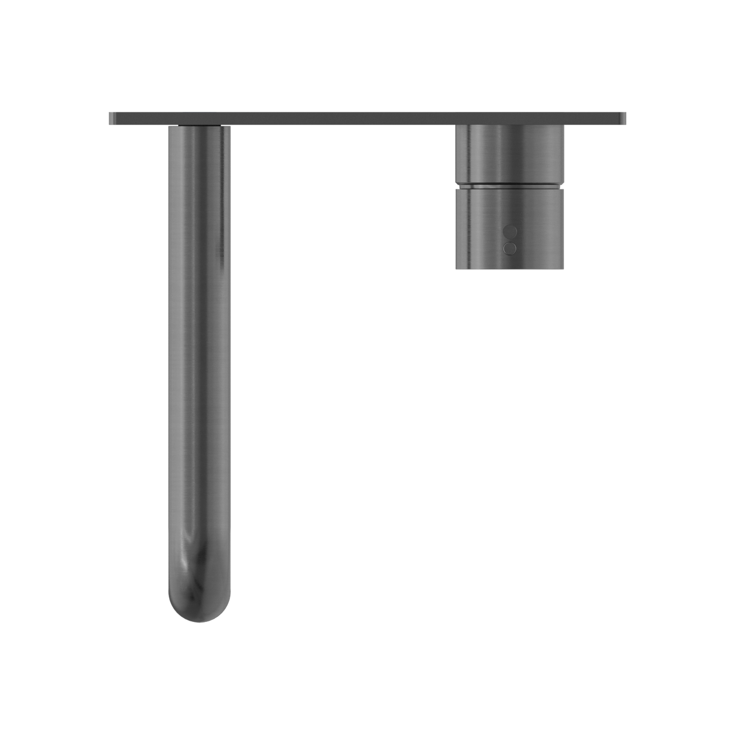 MECCA WALL BASIN/BATH MIXER HANDLE UP 160/185/230MM GM (NR221907B160/185/230 GM) GUN METAL