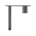 MECCA WALL BASIN/BATH MIXER HANDLE UP 120/160/185/230/260MM GUN METAL