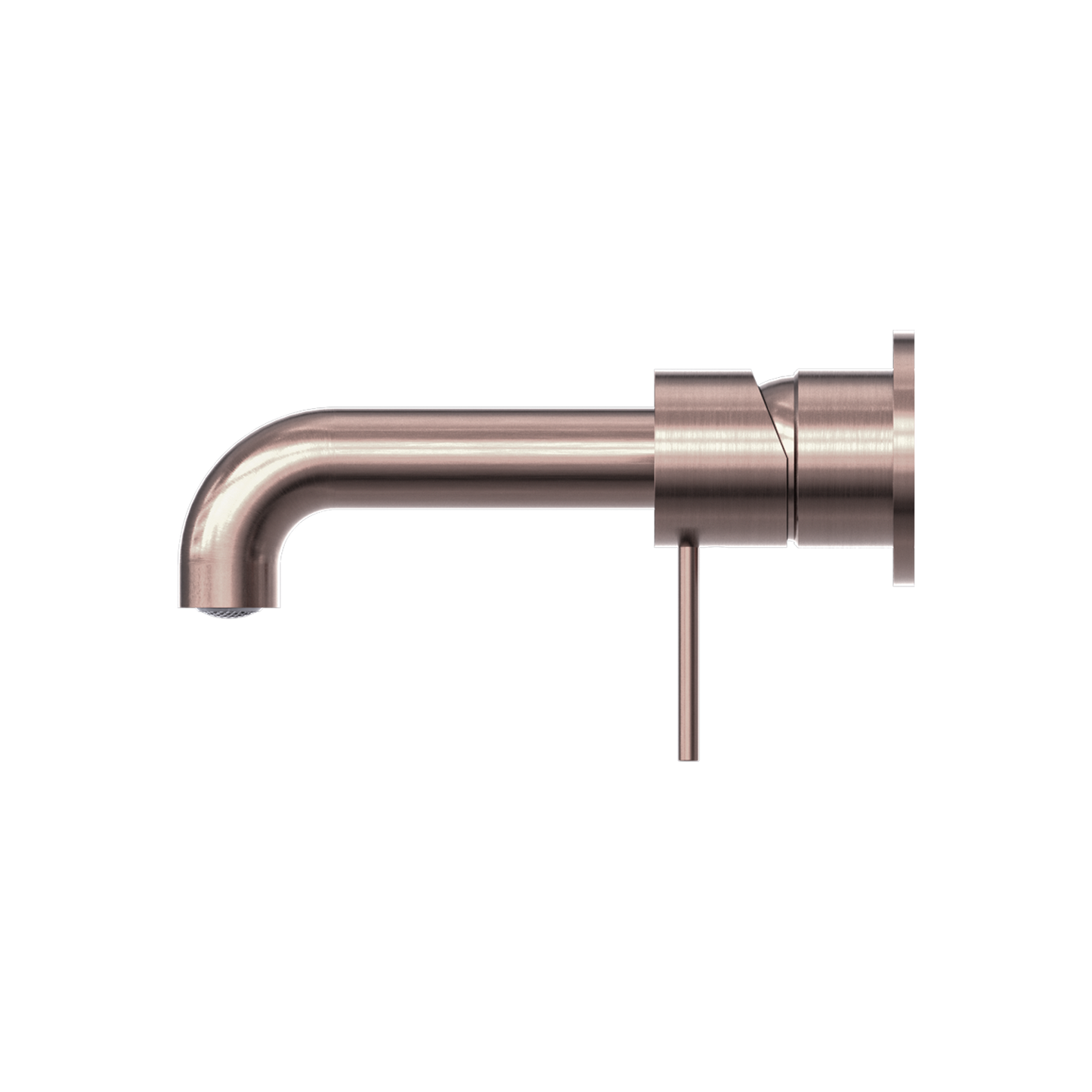MECCA WALL BASIN/BATH MIXER SEPARATE BACK PLATE 120/160/185/230/260MM BRUSHED BRONZE