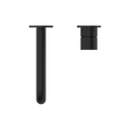 MECCA WALL BASIN/BATH MIXER HANDLE UP 185MM MB (SEPARATE BACK PLATE) (NR221907D185MB) MATTE BLACK