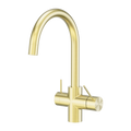 MECCA 3 WAY FILTERED MIXER TAP BRUSHED GOLD