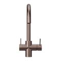 MECCA 3 WAY FILTERED MIXER TAP BRUSHED BRONZE