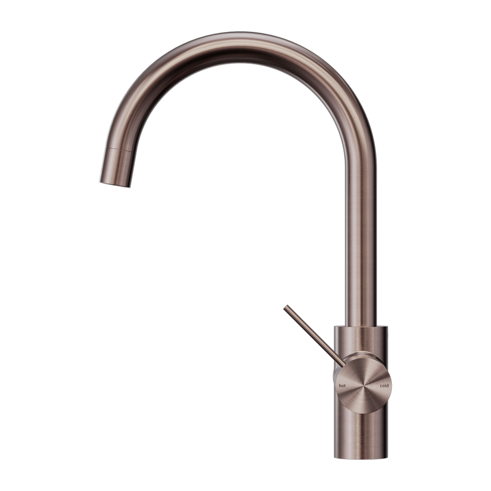 MECCA 3 WAY FILTERED MIXER TAP BRUSHED BRONZE