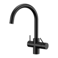 MECCA 3 WAY FILTERED MIXER TAP MATTE BLACK