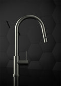 MECCA PULL OUT SINK MIXER WITH VEGIE SPRAY FUNCTION BRUSHED NICKEL