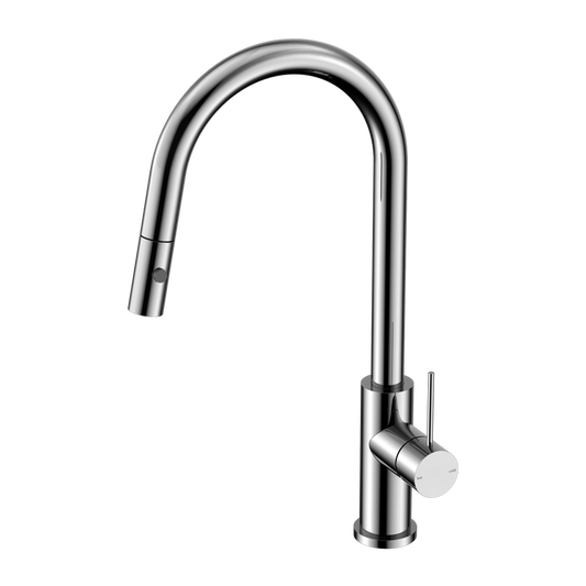MECCA PULL OUT SINK MIXER WITH VEGIE SPRAY FUNCTION CHROME