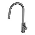 MECCA PULL OUT SINK MIXER WITH VEGIE SPRAY FUNCTION GUN METAL GREY