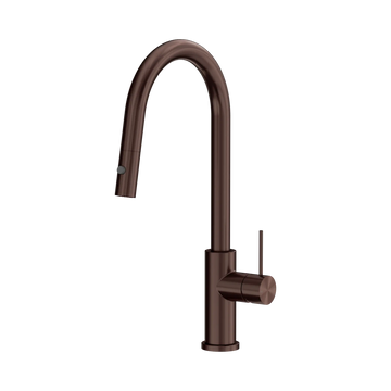 Mecca Pull Out Sink Mixer With Vegie Spray Function Rome Bronze