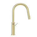 MECCA SMART SENSOR PULL OUT KITCHEN MIXER BRUSHED GOLD