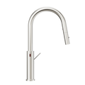 MECCA SMART SENSOR PULL OUT KITCHEN MIXER BRUSHED NICKEL