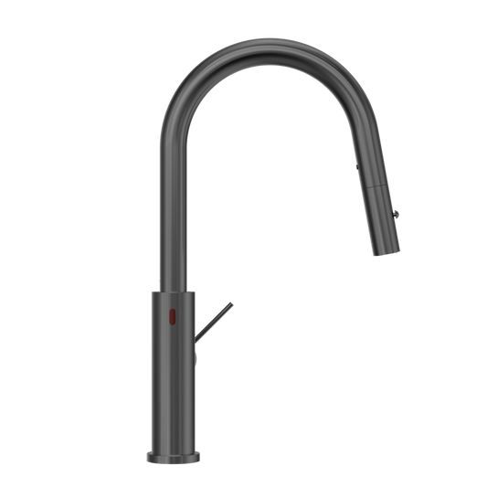 MECCA SMART SENSOR PULL OUT KITCHEN MIXER GUN METAL