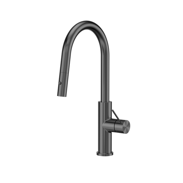 MECCA SMART SENSOR PULL OUT KITCHEN MIXER GUN METAL