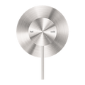MECCA SHOWER MIXER 80MM PLATE BRUSHED NICKEL