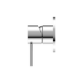 MECCA SHOWER MIXER 80MM PLATE CHROME