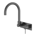 MECCA WALL BASIN/BATH MIXER SWIVEL SPOUT GM (NR221909QGM) GUN METAL