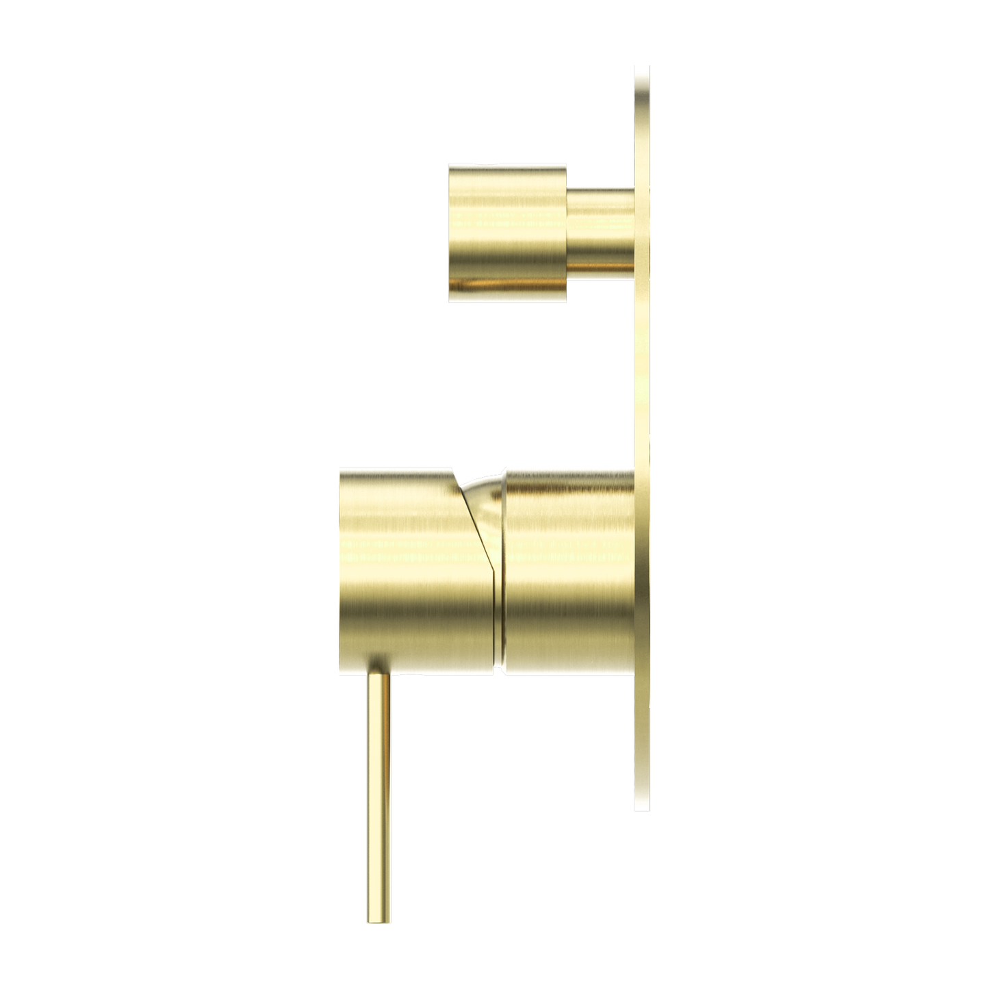 MECCA SHOWER MIXER WITH DIVERTOR BRUSHED GOLD