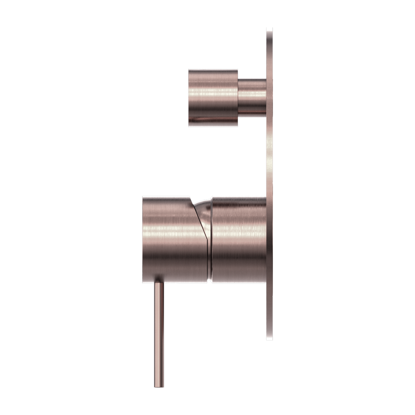 MECCA SHOWER MIXER WITH DIVERTOR BRUSHED BRONZE