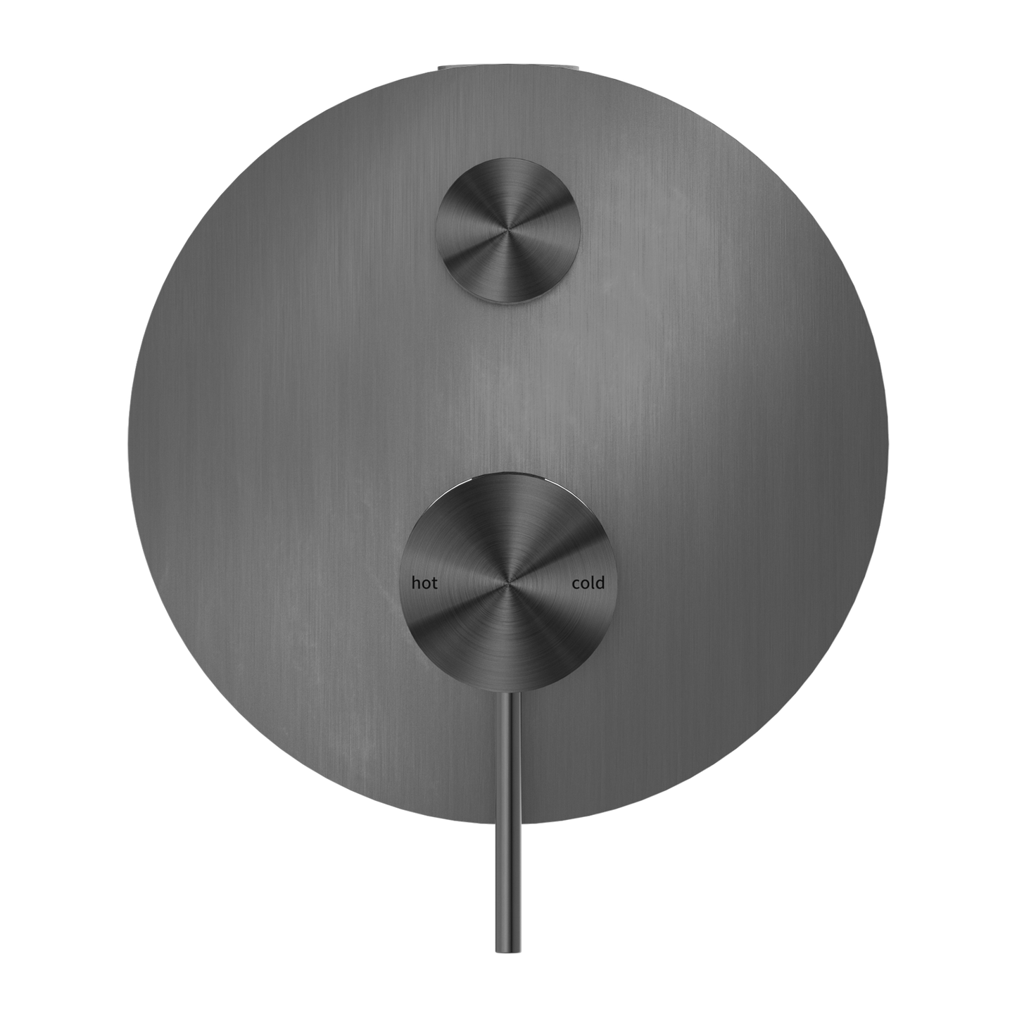 MECCA SHOWER MIXER WITH DIVERTOR GUN METAL