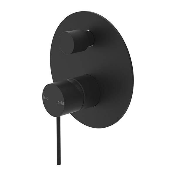 MECCA SHOWER MIXER WITH DIVERTOR MB (NR221909AMB) MATTE BLACK