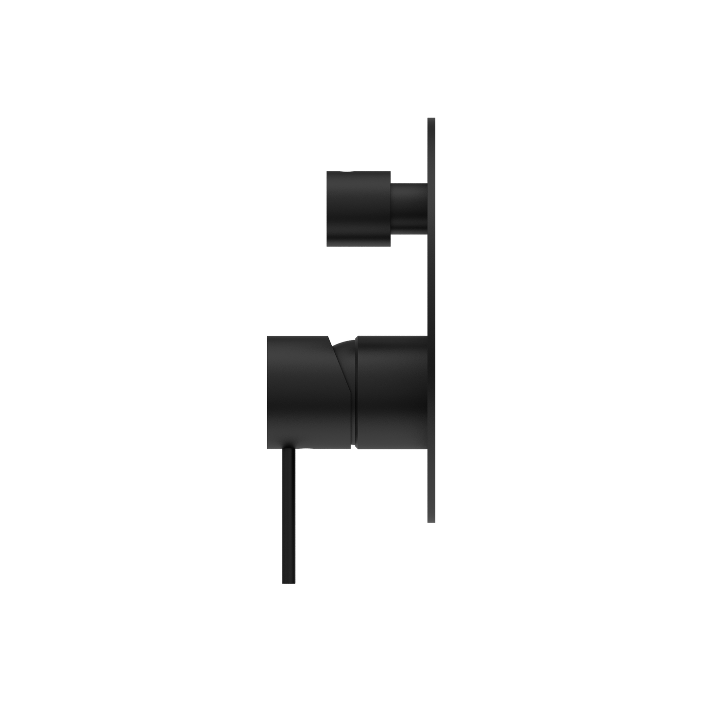 MECCA SHOWER MIXER WITH DIVERTOR MB (NR221909AMB) MATTE BLACK