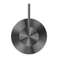 MECCA SHOWER MIXER HANDLE UP 80MM PLATE GM (NR221909BGM) GUN METAL GREY