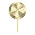 MECCA SHOWER MIXER 60MM PLATE BRUSHED GOLD