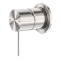 MECCA SHOWER MIXER 60MM PLATE BRUSHED NICKEL