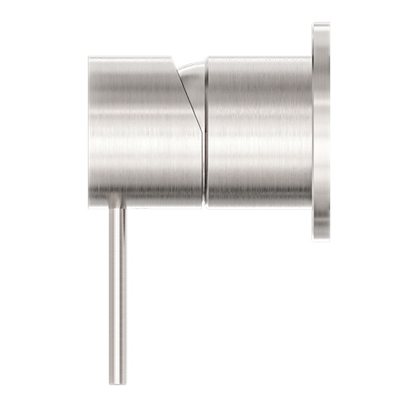MECCA SHOWER MIXER 60MM PLATE BRUSHED NICKEL