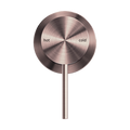 MECCA SHOWER MIXER 60MM PLATE BRUSHED BRONZE
