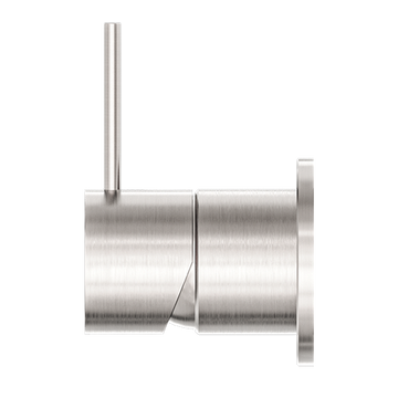 Mecca Shower Mixer 60MM Handle Up Plate Brushed Nickel