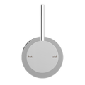 MECCA SHOWER MIXER 60MM HANDLE UP PLATE CHROME
