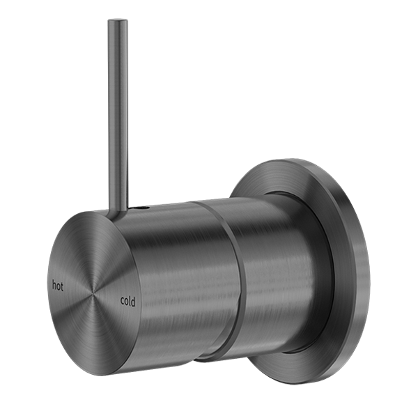 MECCA SHOWER MIXER HANDLE UP 60MM PLATE GM (NR221909JGM) GUN METAL