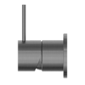 MECCA SHOWER MIXER HANDLE UP 60MM PLATE GM (NR221909JGM) GUN METAL