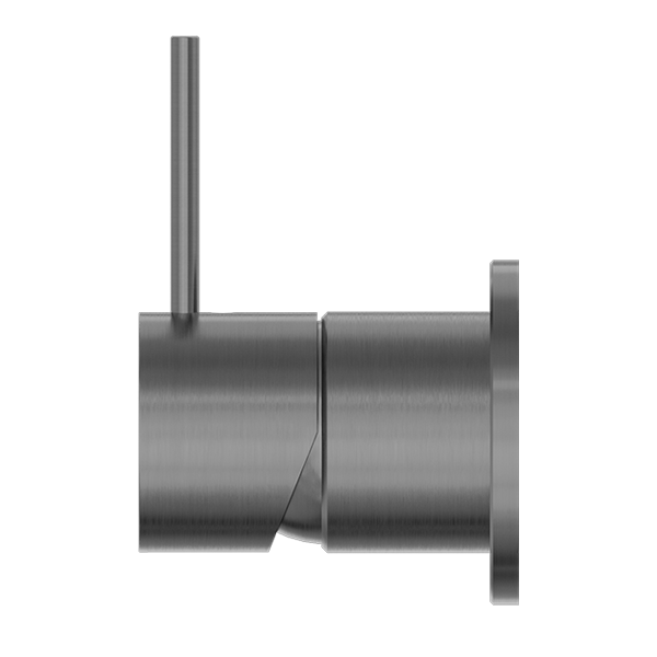 MECCA SHOWER MIXER HANDLE UP 60MM PLATE GM (NR221909JGM) GUN METAL