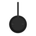 MECCA SHOWER MIXER 60MM HANDLE UP PLATE MATTE BLACK
