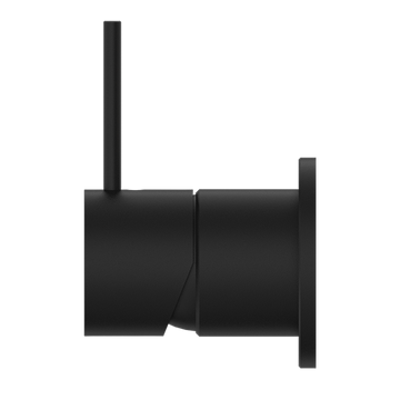 Mecca Shower Mixer 60MM Handle Up Plate Matte Black
