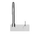 MECCA WALL BASIN/BATH MIXER SWIVEL SPOUT HANDLE UP CH (NR221909PCH) CHROME